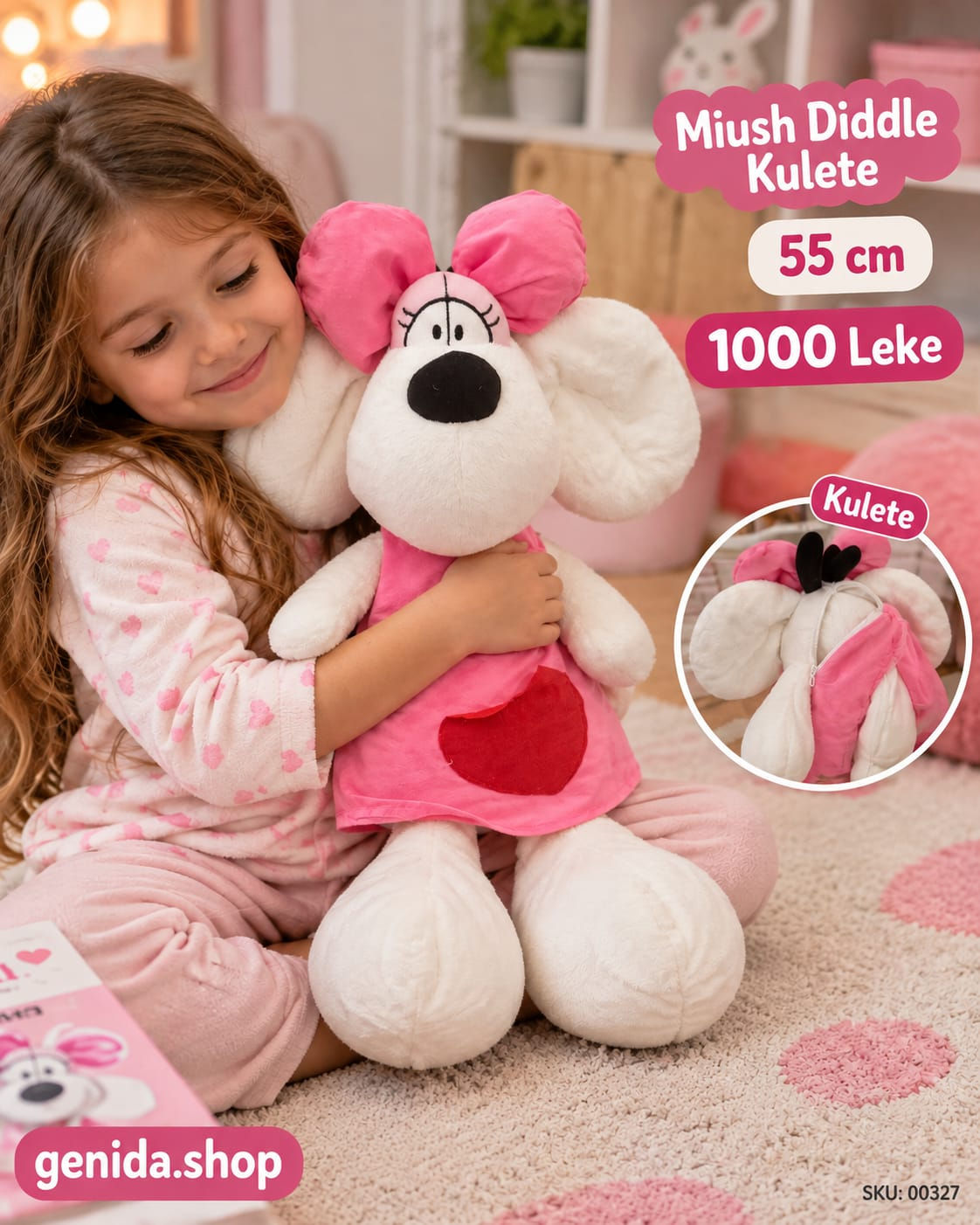 Miush Diddle Kulete 55 cm