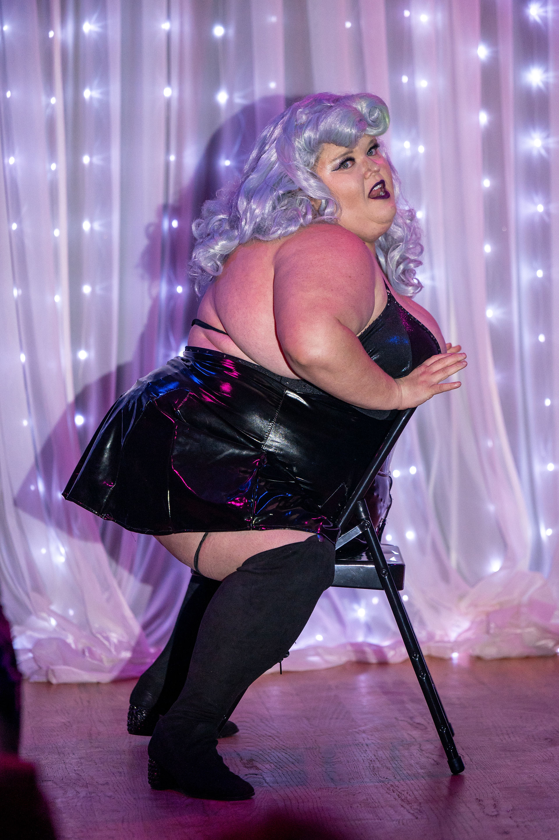 Performers at the Atlanta School of Burlesque