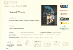 60 Holborn new build award