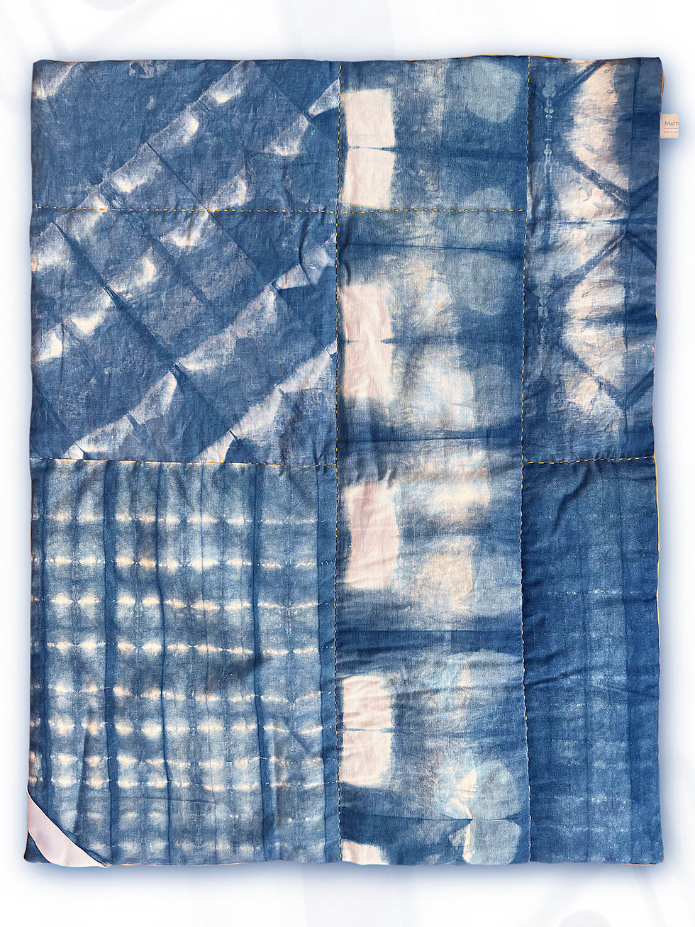 Thumbnail: Contemporary Indigo Throw Blanket