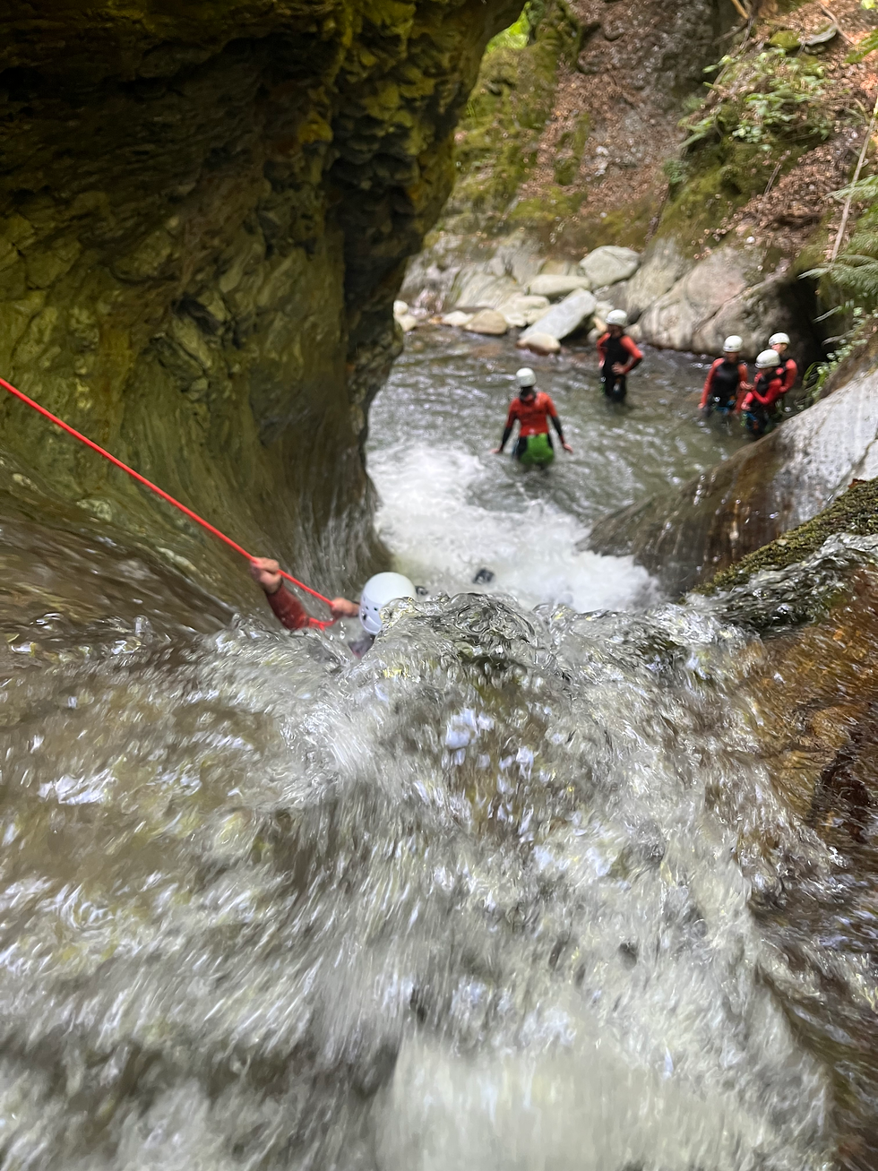 Canyoning en Tarentaise