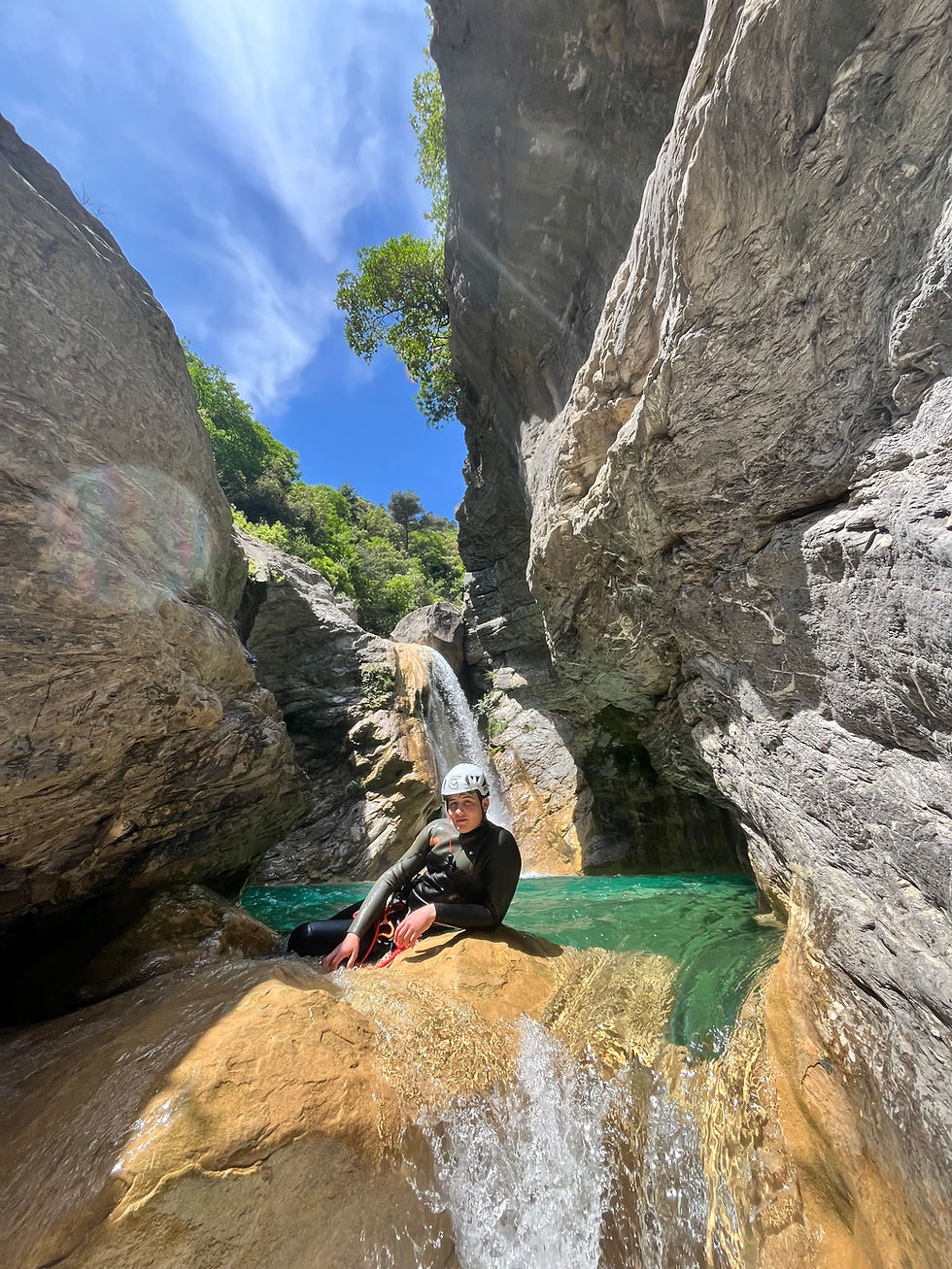 Stage canyoning Pâques