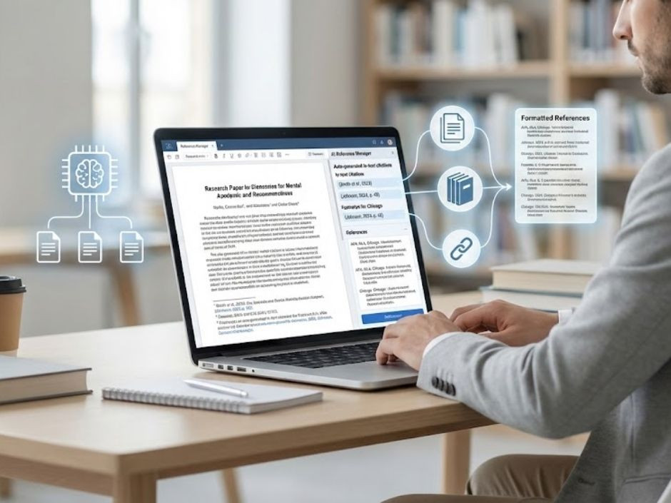 Professional References Generator FREE AI In-Text Citation Generator and References Management Tools | AI ...