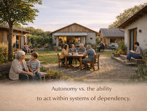 The Illusion of Autonomy – An Evolutionary and Societal Mismatch