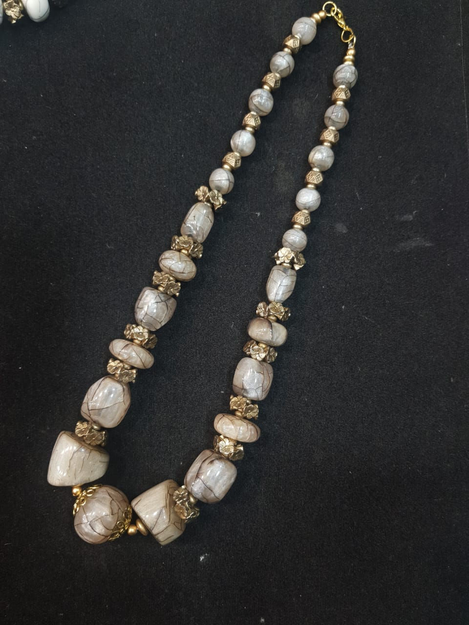 Thumbnail: Long Beaded Necklace