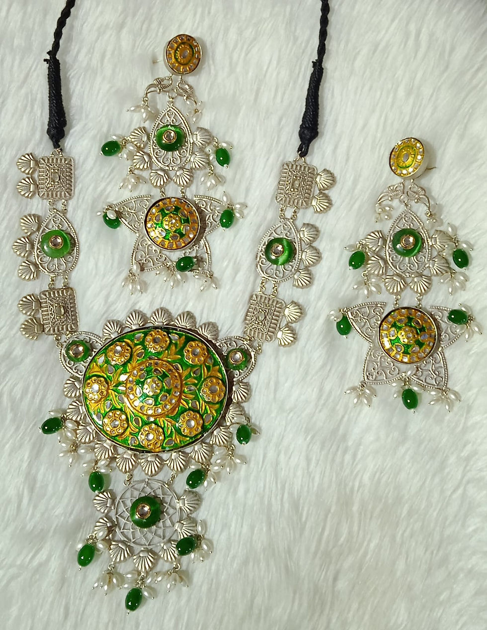 Thumbnail: Oxidised metal Necklace sets