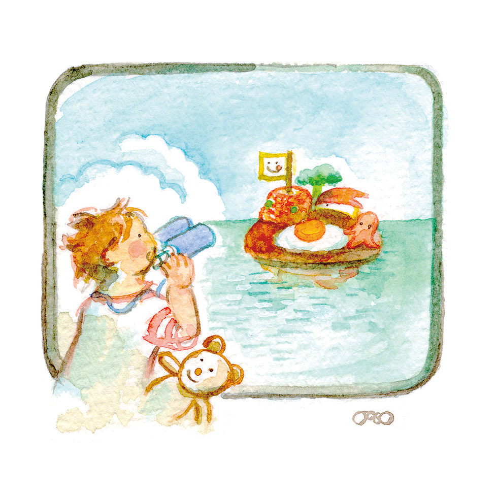 お子さまランチ島