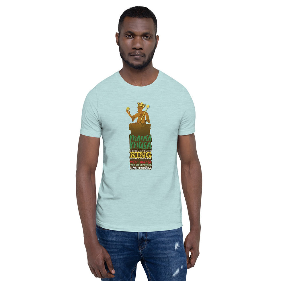 Thumbnail: Mansa Musa Short-Sleeve Unisex T-Shirt