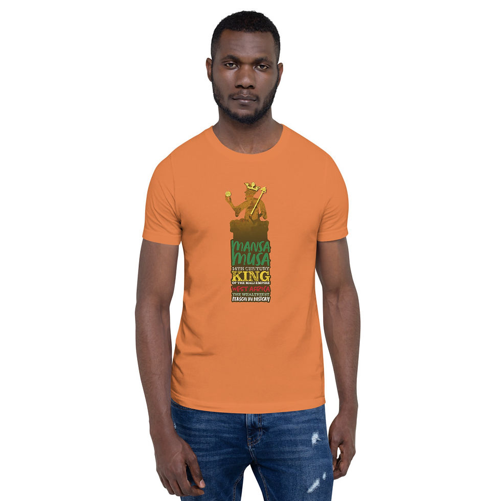 Thumbnail: Mansa Musa Short-Sleeve Unisex T-Shirt