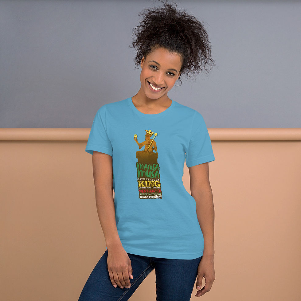 Thumbnail: Mansa Musa Short-Sleeve Unisex T-Shirt