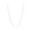 Thumbnail: Links of London Essentials Rose Gold Vermeil 1.5mm Cable Chain 45cm