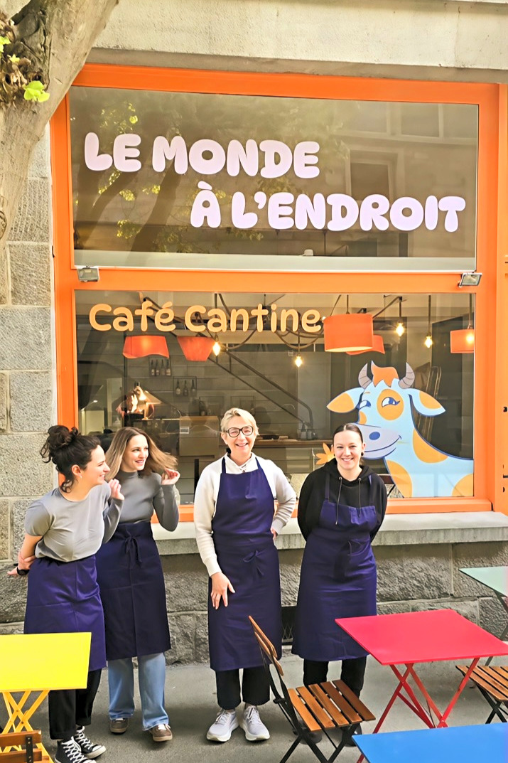 Le monde à l'endroit