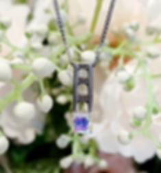 Sunrise Topaz SMALL Tower Pendant