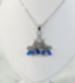 Thumbnail: Blue Ice Bridge Pendant