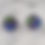 Thumbnail: Sterling Silver Stud Earrings Northern Lights