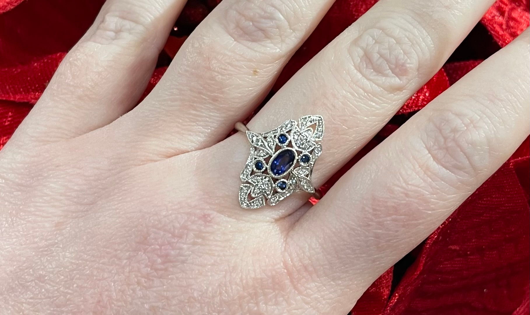 The Ashley Sapphire Ring