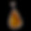 Thumbnail: Baltic Amber Artisan Crafted Pendant - Amber Butterscotch  Pendant
