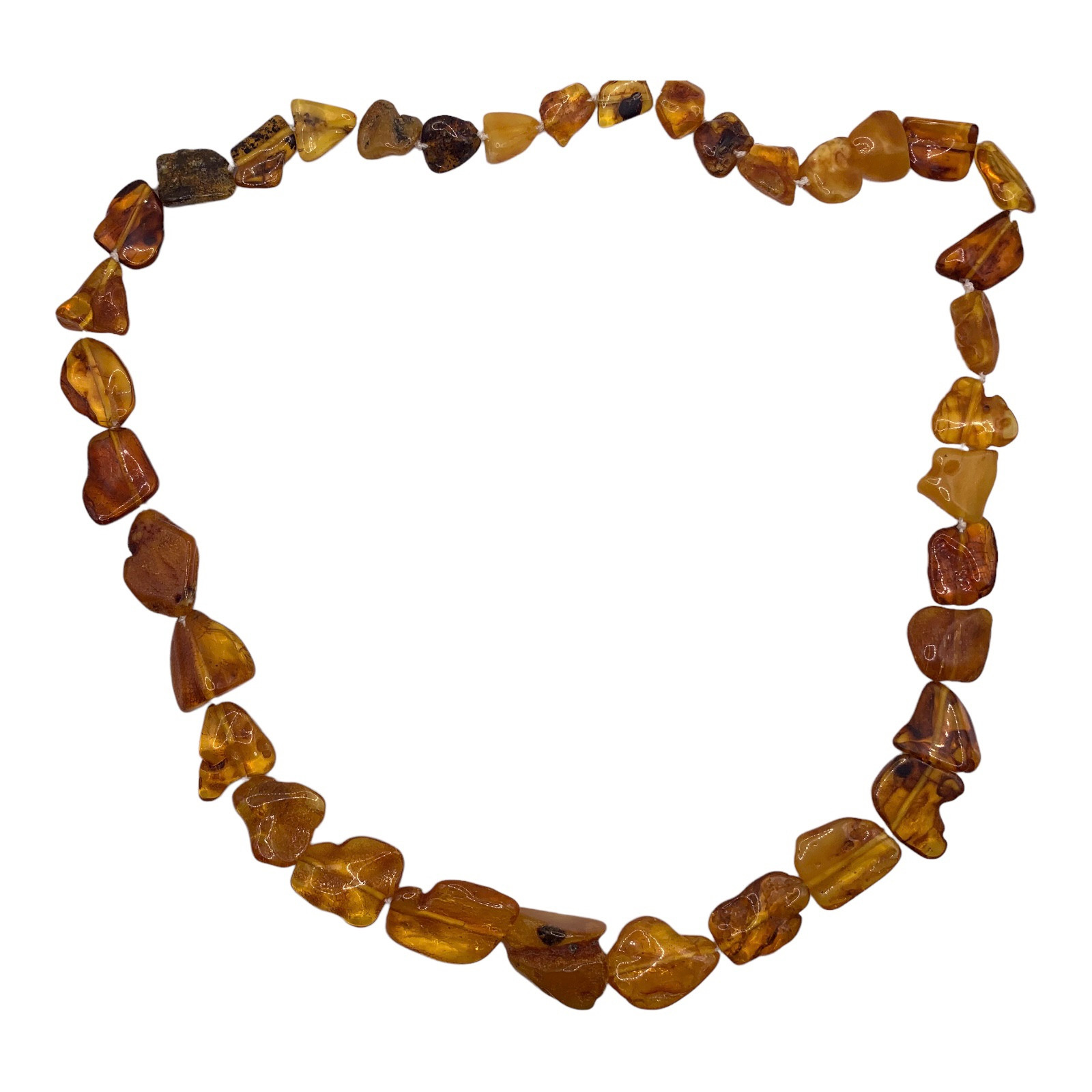 Baltic Amber Necklace: “Golden"