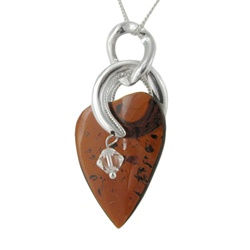 Amber Madly Deeply Amber Cherry Pendant