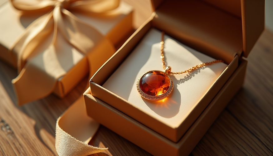 Stunning Baltic Amber necklace from Amber Jewelry