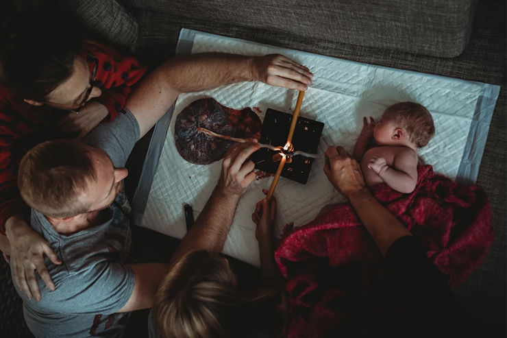 Projet de naissance - clampage cordon