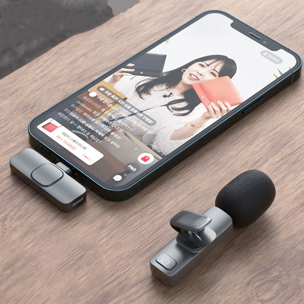 Thumbnail: Portable Mini Wireless Lavalier Microphone