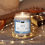 Thumbnail: 555 Angel Number Candle Blue Marble 