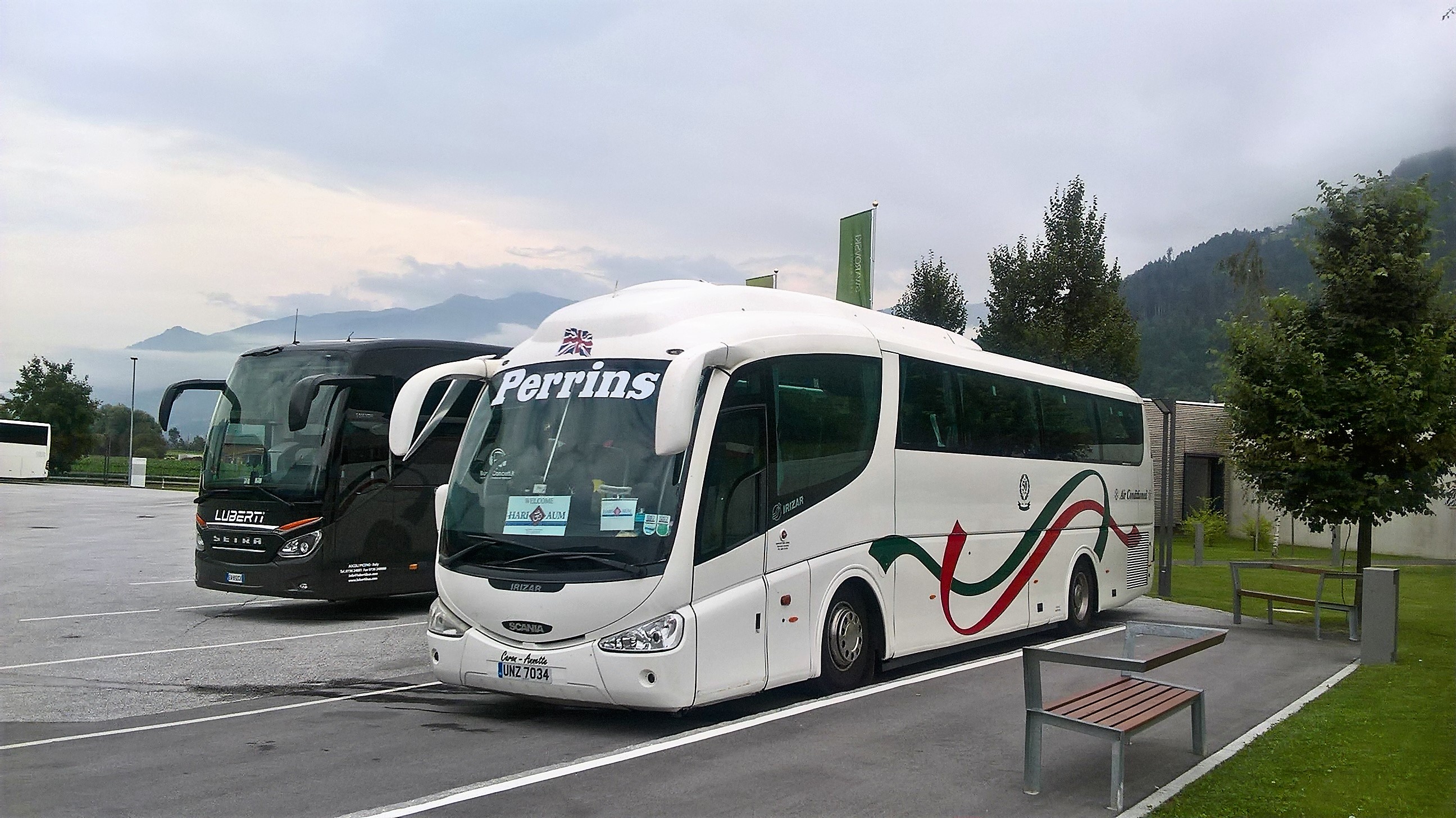 coach hire ski tour europe