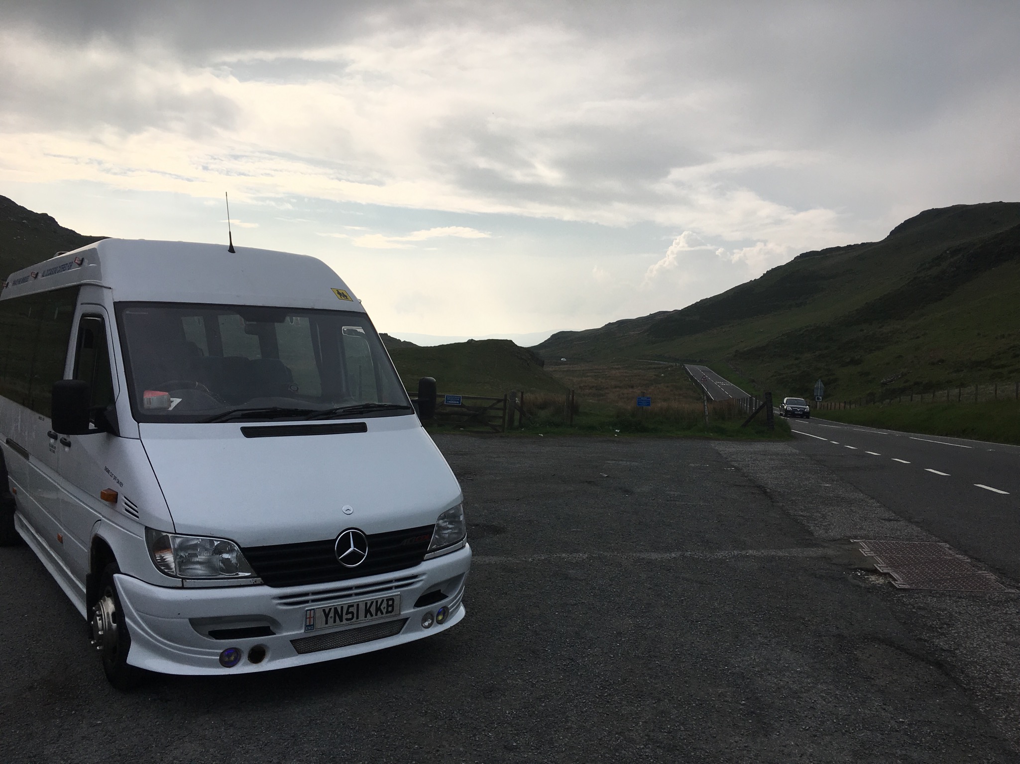 minibus hire to snowdon from walsall