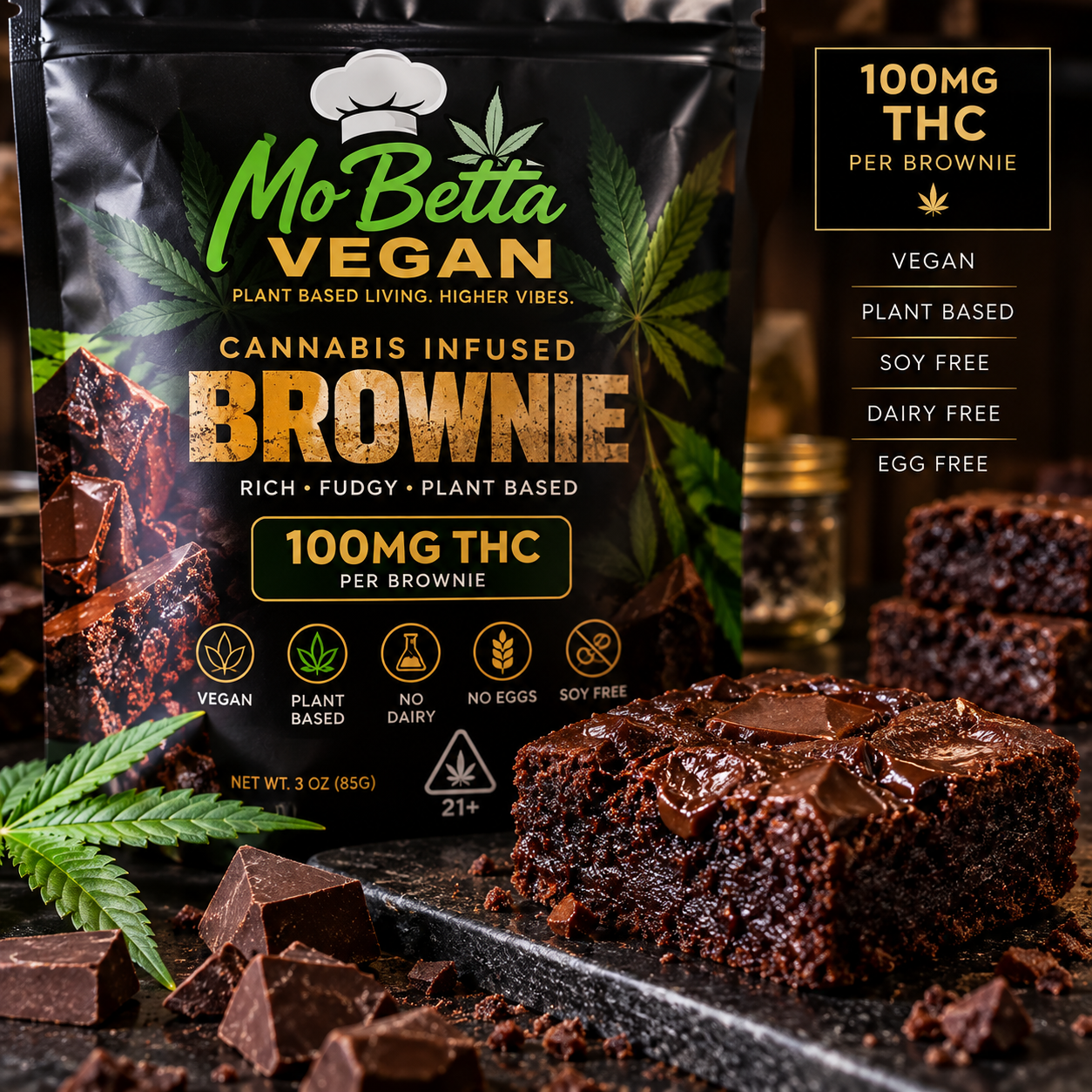100 MG THC VEGAN BORNWIE