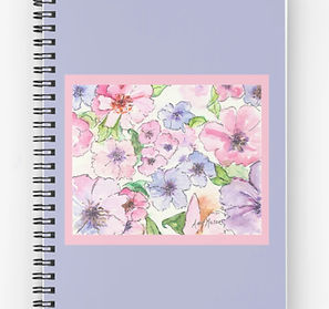 burst spiral notebook