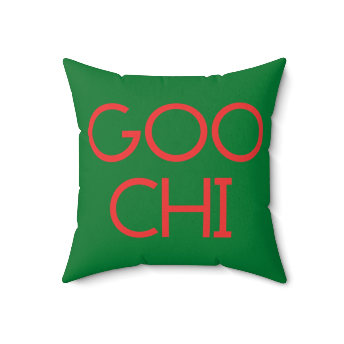 GOO CHI Phonetic Designer 18" x 18" Throw Pillow