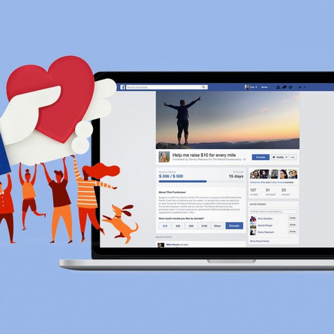 New! - Collect donations for HOTS on Facebook