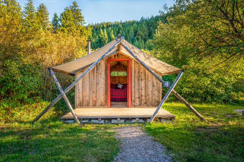 Teton Yoga Festival, Lodging at Moose Creek Ranch, Victor Idaho, Jackson Wyoming