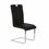 Miniatura: Silla de Polipiel Negra con Estructura Metálica