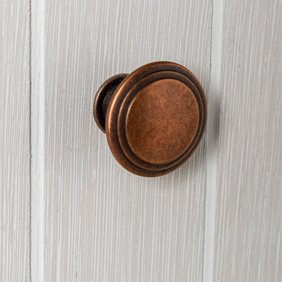 Miniatura: Consola de Madera Blanca y Crema - 80×25×78