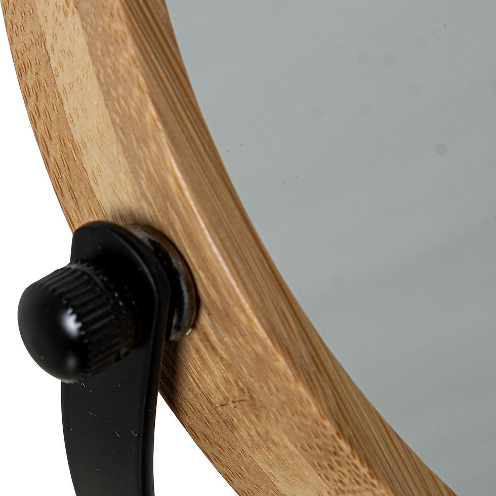 Thumbnail: Double-Sided Extendable Table Mirror - Black