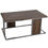 Thumbnail: Rectangular Coffee Table – Walnut Wood&Chrome Metal