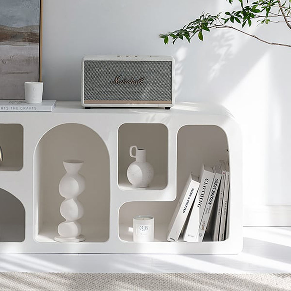 Thumbnail: Minimalist White TV Cabinet - 160×60 cm