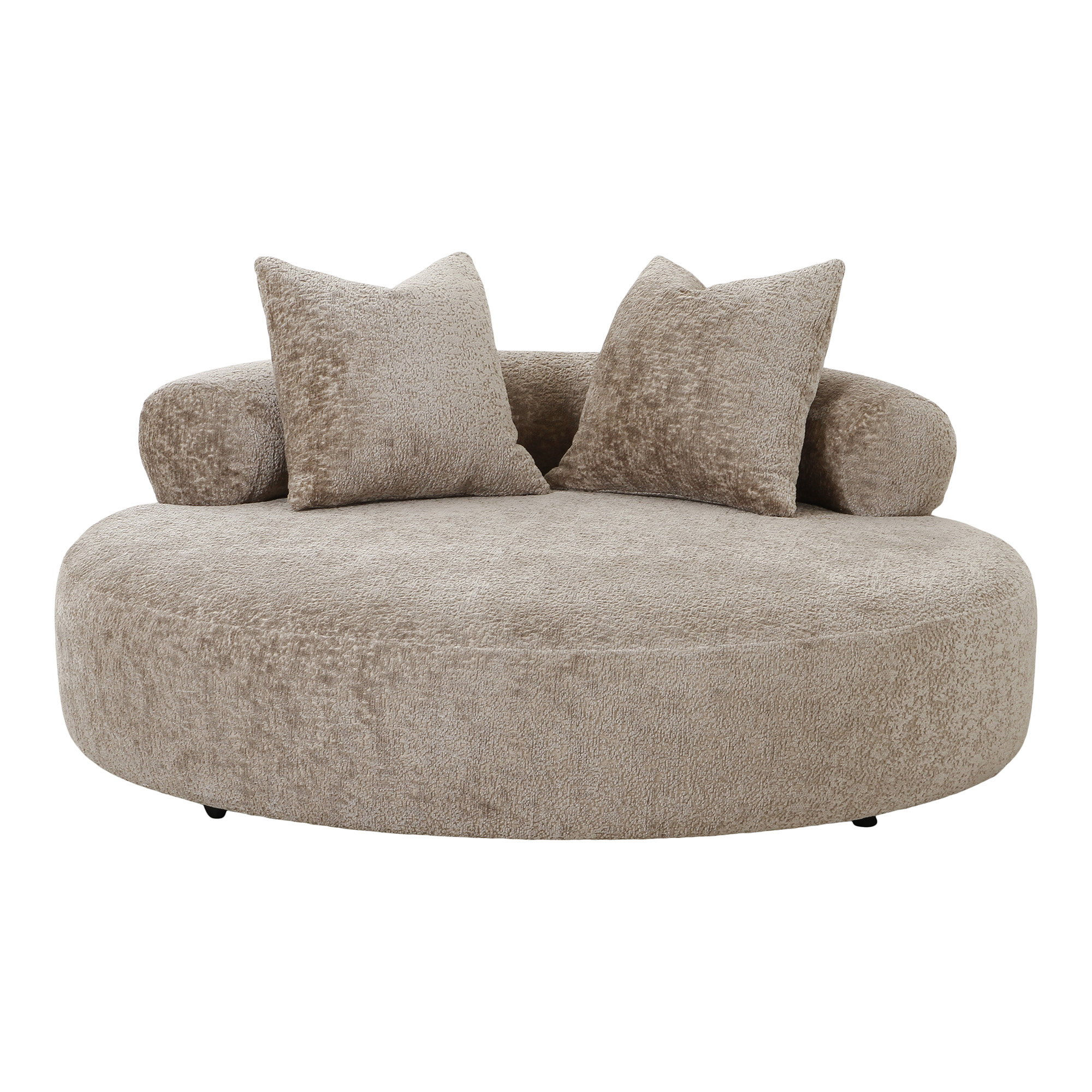 Daybed Redondo Cairo - Bege
