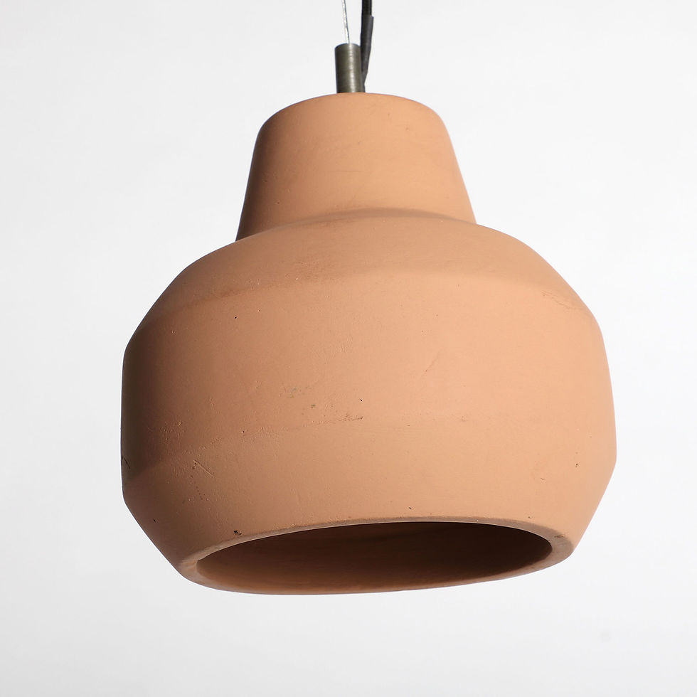 Miniatura: Candeeiro de teto Terracota