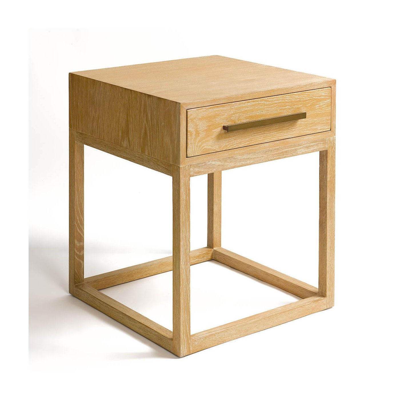 Nightstand Erie - Light brown Oak