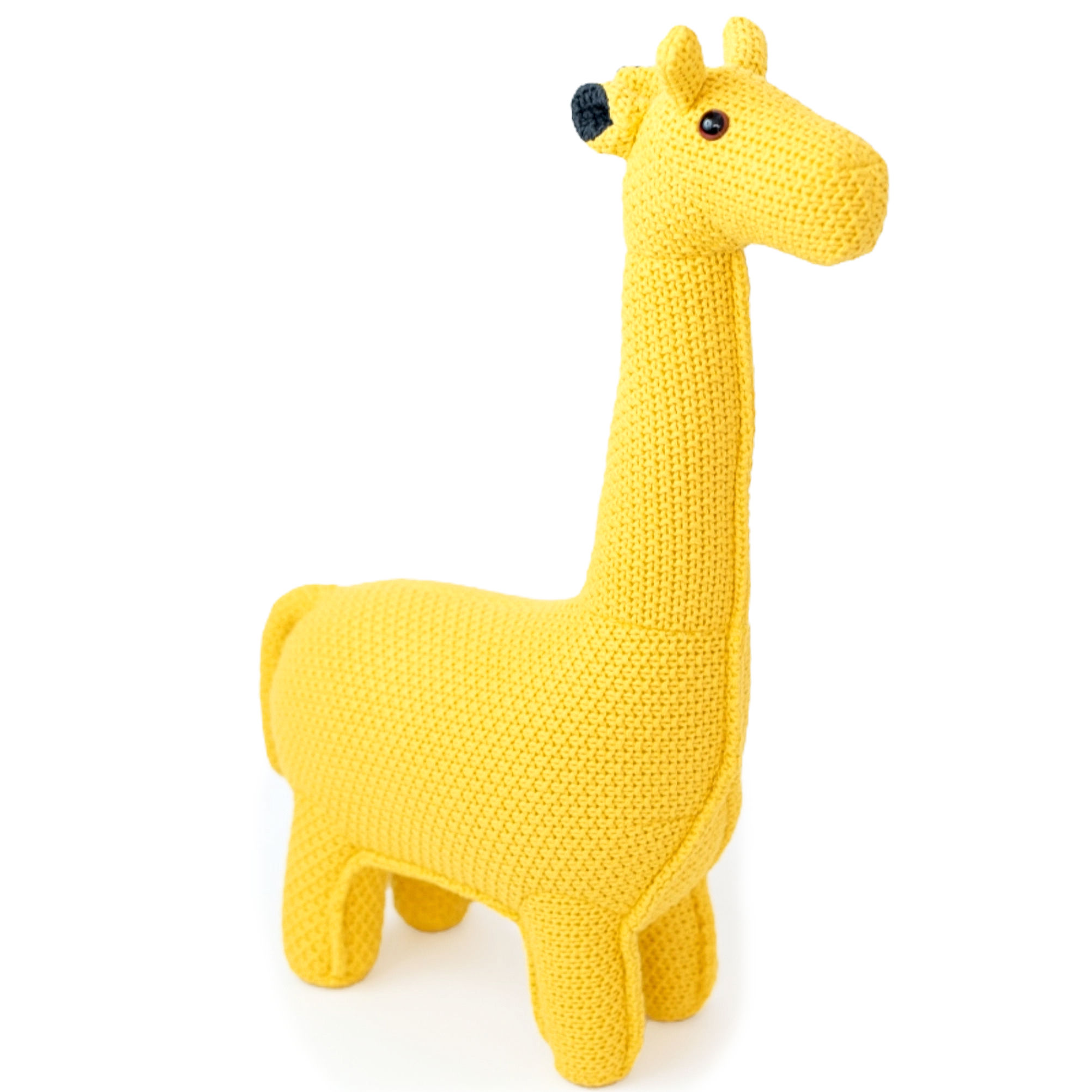 Giraffe Cotton Plush - Yellow