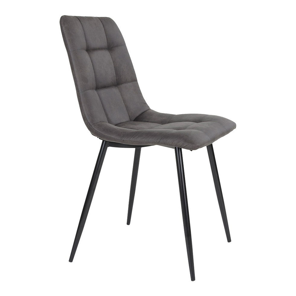 Miniatura: Set de 2 sillas de comedor Middlefart - Gris