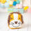 Thumbnail: Children’s Lion cushion - Brown and Orange