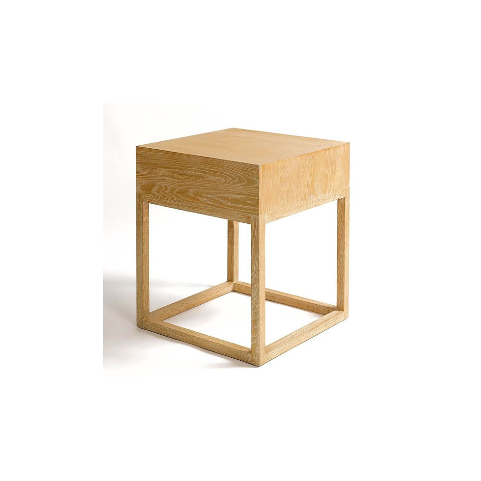 Thumbnail: Nightstand Erie - Light brown Oak