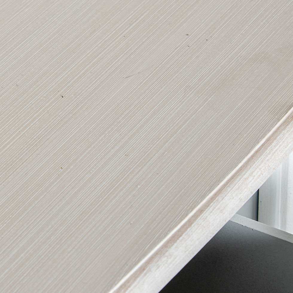 Miniatura: Consola de Madera Blanco Décapé - 100×30×78 cm
