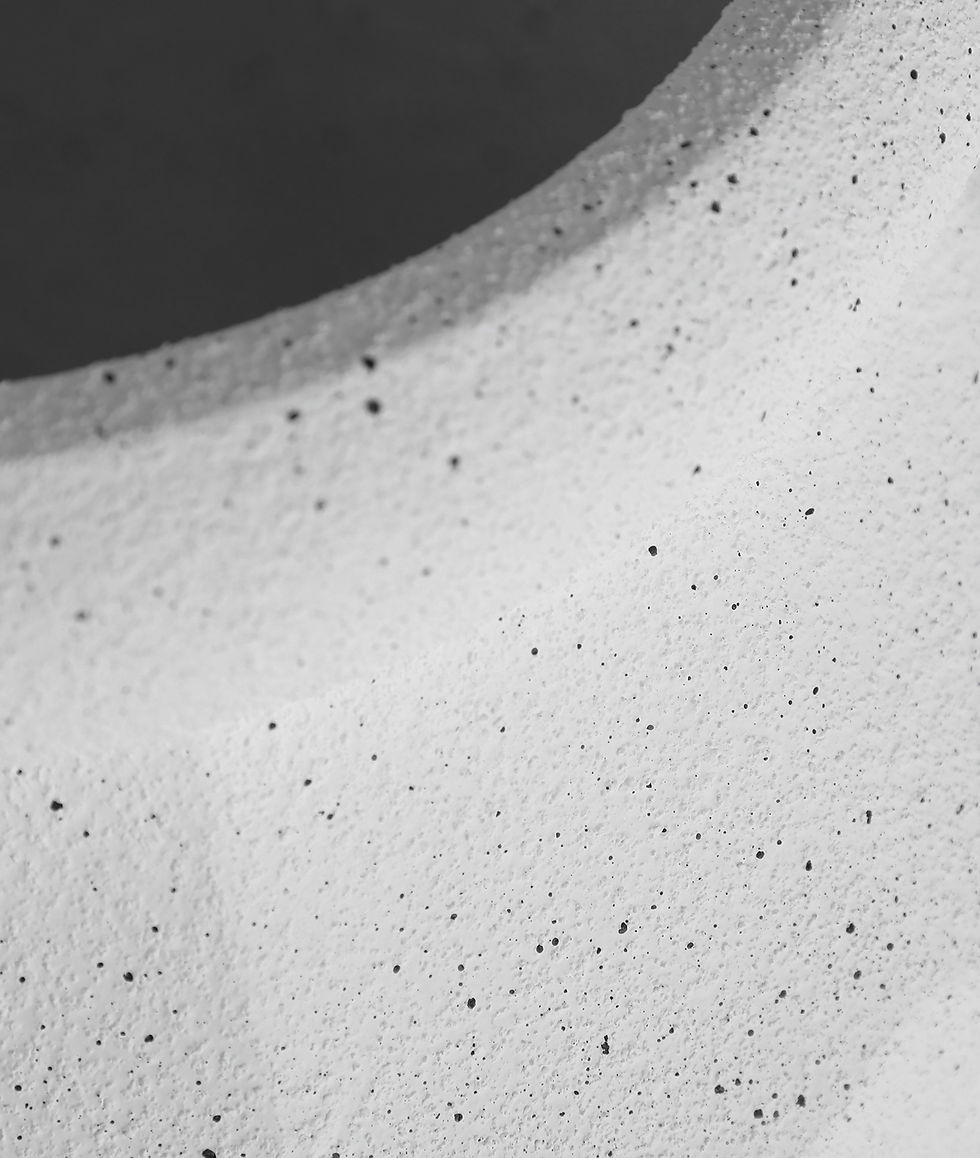 Miniatura: Vaso Elmur - Polirresina Branco - Ø42×82 cm