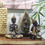 Thumbnail: Seated Buddha – Gold and Black with Base – 15x7x27