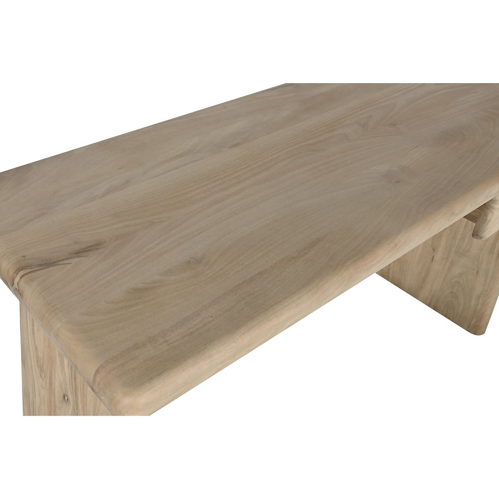 Thumbnail: Natural Mango Wood Desk - 160x60x77 cm